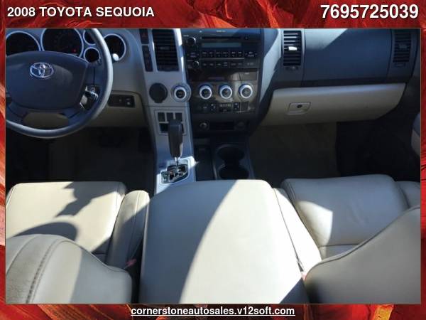 2008 TOYOTA SEQUOIA SR5 - cars & trucks - by dealer - vehicle... for sale in Flowood, MS – photo 19