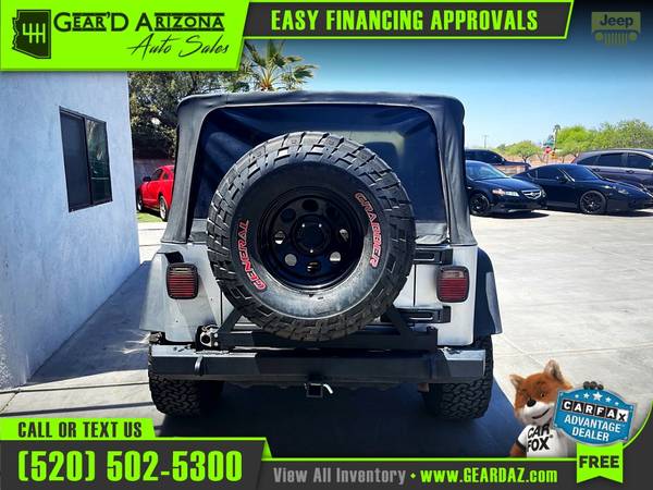 2005 Jeep WRANGLER for 14, 995 or 231 per month! for sale in Tucson, AZ – photo 8