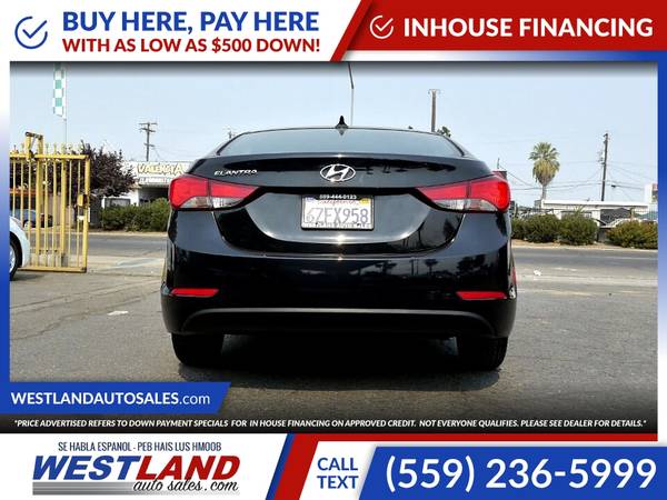 2015 Hyundai Elantra SESedan 6A 6 A 6-A PRICED TO SELL! - cars & for sale in Fresno, CA – photo 6