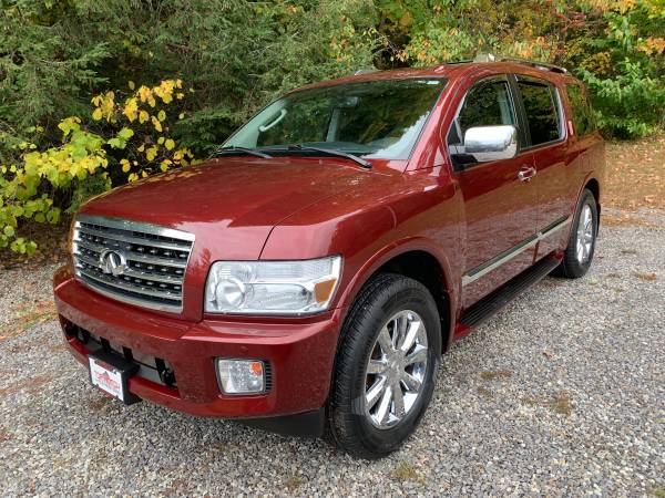 INFINITI QX56 4WD SUV, ONE OWNER, FULLY LOADED, NEW CONTINENTAL TIRES for sale in Gilmanton, MA – photo 2