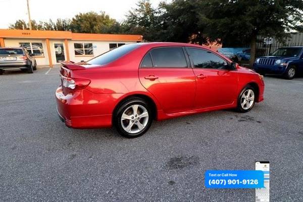2013 Toyota Corolla S 5-Speed MT - cars & trucks - by dealer -... for sale in Orlando, FL – photo 8