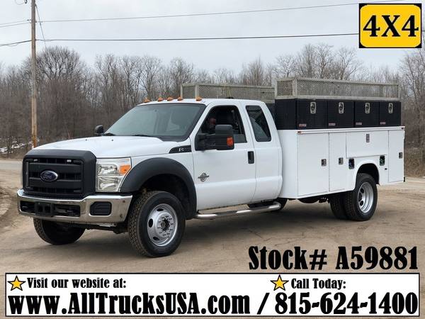 Medium Duty Service Utility Truck 1 ton Ford Chevy Dodge GMC 4x4 4WD... for sale in quad cities, IA – photo 14
