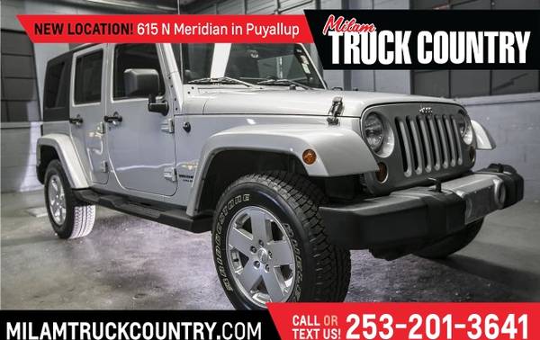 *2011* *Jeep* *Wrangler Unlimited* *Sahara* for sale in PUYALLUP, WA – photo 4