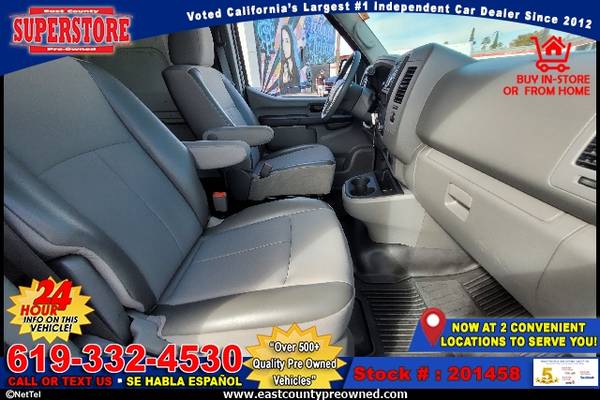 2018 NISSAN NV1500 S VAN-EZ FINANCING-LOW DOWN! - cars & trucks - by... for sale in El Cajon, CA – photo 7
