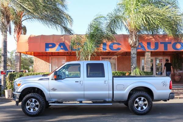 2016 Ford F-250 F250 Lariat Crew Cab 4x4 Short Bed Diesel Truck #27188 for sale in Fontana, CA – photo 4