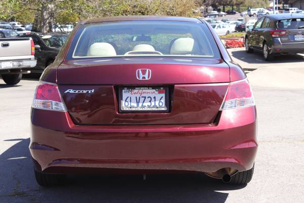 2010 Honda Accord LX Sedan sedan Red - - by dealer for sale in Colma, CA – photo 7