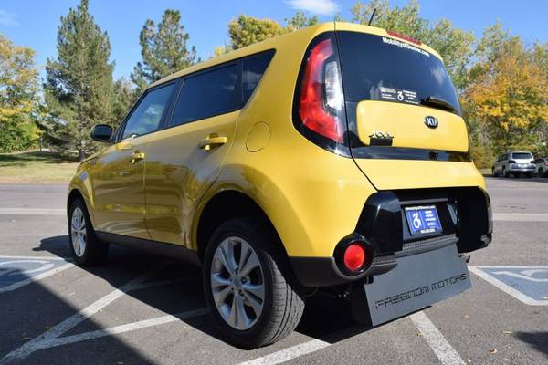 2016 *Kia* *Soul* *5dr Wagon Automatic +* YELLOW - cars & trucks -... for sale in Denver , CO – photo 7
