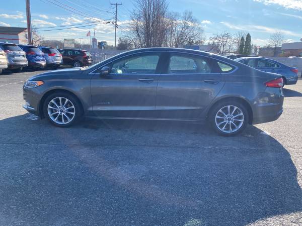 2017 Ford Fusion SE Hybrid **Leather** - cars & trucks - by dealer -... for sale in Portland, ME – photo 5