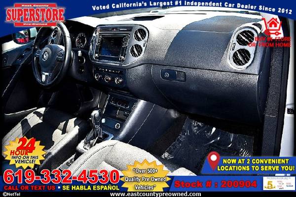 2017 VOLKSWAGEN TIGUAN SUV-EZ FINANCING-LOW DOWN! - cars & trucks -... for sale in El Cajon, CA – photo 7