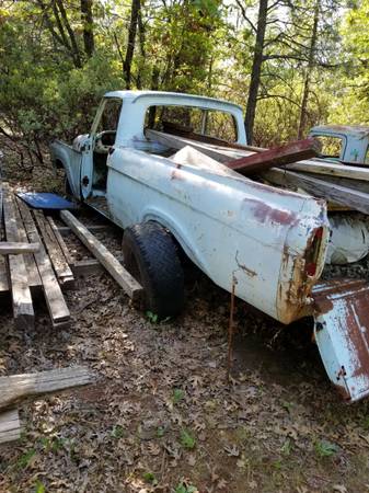 ford unibody whole with good complete frame and rear end, no drive for sale in Redding, CA – photo 2
