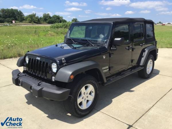 2017 Jeep Wrangler Unlimited Unlimited Sport - cars & trucks - by... for sale in Dry Ridge, KY – photo 4