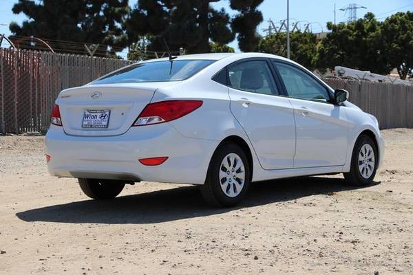 2017 Hyundai Accent SE sedan White for sale in Santa Maria, CA – photo 7