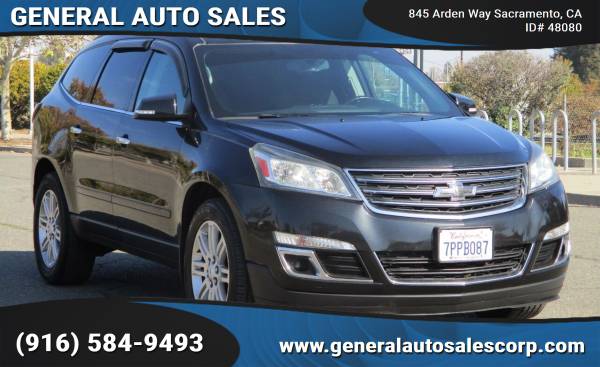 2013 CHEVROLET TRAVERSE ** LIKE NEW ** FULLY LOADED ** 3RD ROW SEAT... for sale in Sacramento , CA