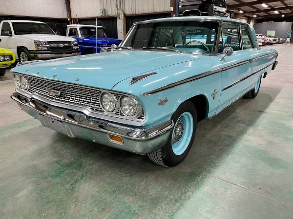 1963 Ford Galaxie 500/Z - Code 390/Dual Quads/4 Speed 171417 for sale in Sherman, SD