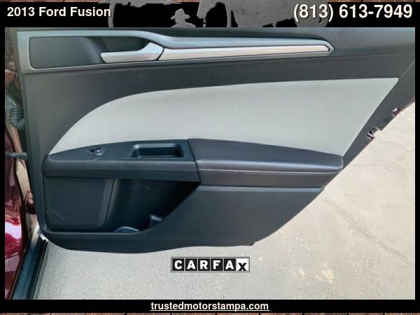 2013 Ford Fusion 4dr Sdn S FWD with Perimeter lighting - cars &... for sale in TAMPA, FL – photo 22