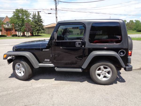 2004 JEEP WRANGLER SPORT 4X4 NEW LOWER PRICE** for sale in Clarence Center, NY – photo 5