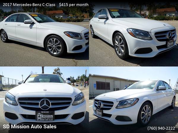 2018 Mercedes-Benz CClass C Class C-Class FOR ONLY 429/mo! - cars & for sale in Vista, CA – photo 14