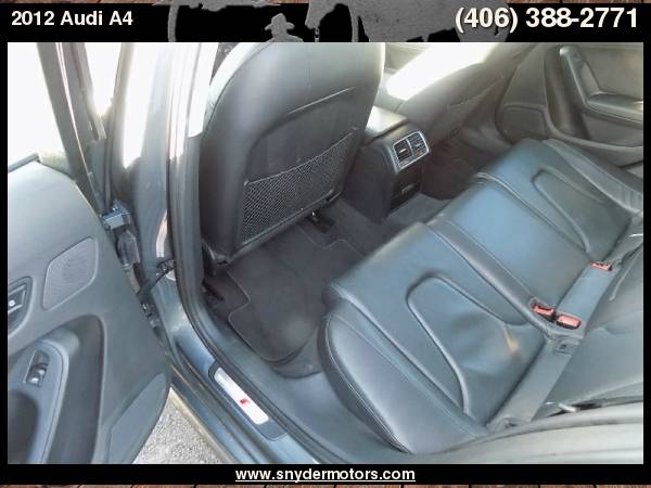 2012 Audi A4 Premium Plus, ONLY 50K MILES!, AWD, TURBO! for sale in Belgrade, MT – photo 11