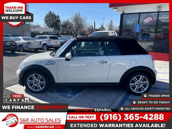 2014 Mini Convertible Cooper S Convertible 2D 2 D 2-D PRICED TO for sale in Sacramento , CA – photo 4