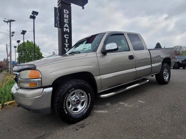 2001 GMC Sierra 1500 EXT Cab 4D 4x4 4WD SLT Truck Dream City - cars for sale in Portland, OR – photo 7