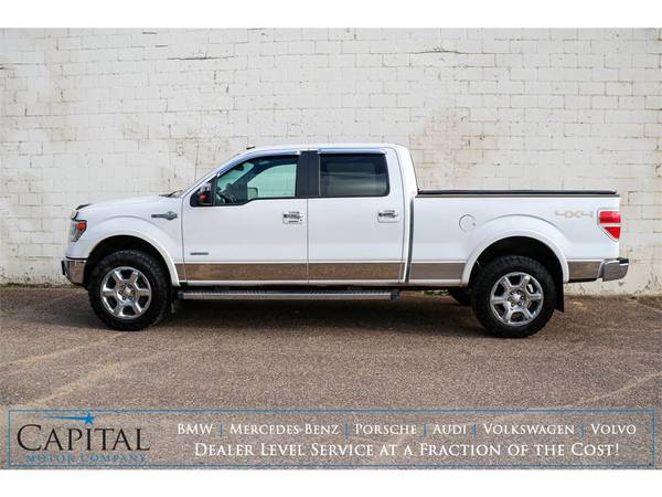 Gorgeous 2014 King Ranch F150 with ECOBOOST! Crew Cab 4x4 - Only for sale in Eau Claire, IA – photo 2