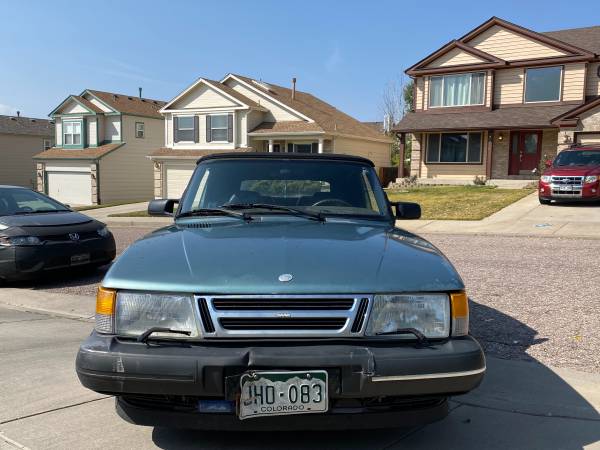 1991 Saab 900 Turbo Convertible - cars & trucks - by owner - vehicle... for sale in Colorado Springs, CO – photo 2