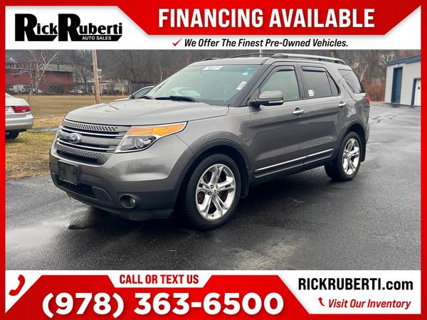 2013 Ford Explorer Limited FOR ONLY 284/mo! - - by for sale in Fitchburg, MA – photo 4