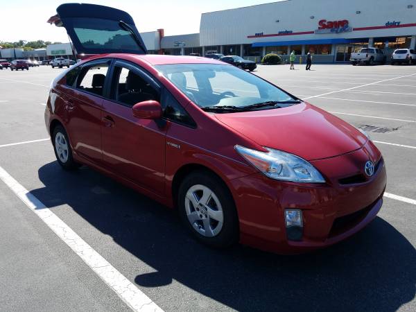 2010 Prius Red - Garage Kept, 62k Miles, All Service Records available for sale in DUNEDIN, FL – photo 3