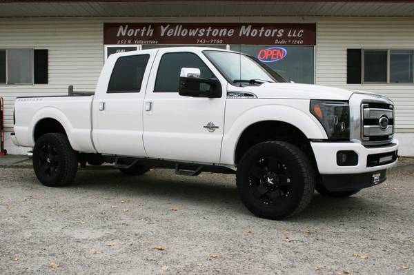 2014 Ford F-250 Platinum Power Stroke Crew Cab 4x4 - cars & trucks -... for sale in Rigby, ID – photo 6