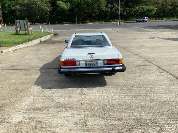 1989 Mercedes-Benz 560 SL - cars & trucks - by owner - vehicle... for sale in Pearl City, HI – photo 3