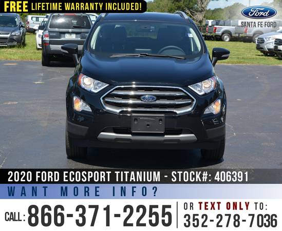 *** 2020 FORD ECOSPORT TITANIUM *** SAVE Over $5,000 off MSRP! -... for sale in Alachua, FL – photo 2