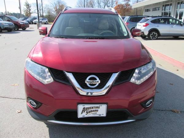 2014 Nissan Rogue SL suv Cayenne Red Pearl - cars & trucks - by... for sale in Fayetteville, AR – photo 2