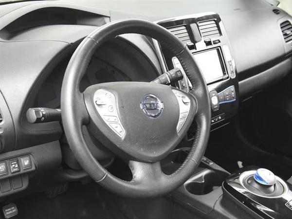 2016 Nissan LEAF SV Hatchback 4D hatchback Gray - FINANCE ONLINE for sale in Downey, CA – photo 2