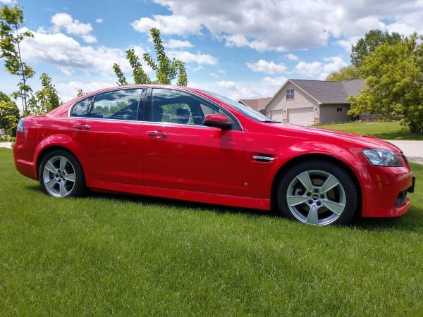 2009 Pontiac G8 GT LOW MILES LIQUID RED for sale in Neenah, WI – photo 3