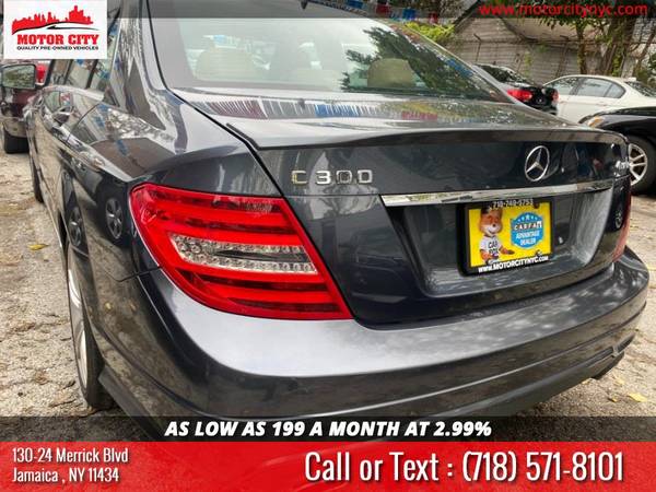 CERTIFIED 2013 MERCEDES-BENZ C300 SPORT! AWD! FULLY LOADED!... for sale in Jamaica, NY – photo 4