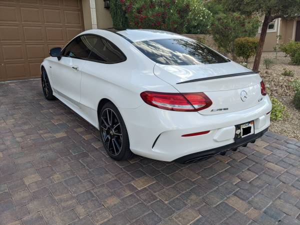 2017 Mercedes C43 AMG Coupe 25, 600 Miles, White w/Black Interior for sale in Henderson, NV – photo 4
