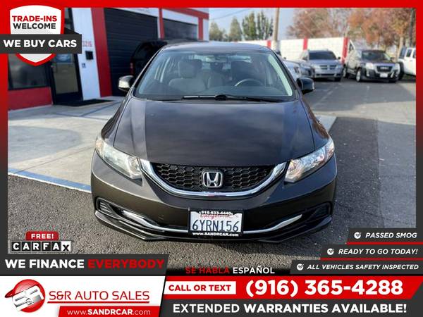 2013 Honda Civic LX Sedan 4D 4 D 4-D PRICED TO SELL! for sale in Sacramento , CA – photo 3