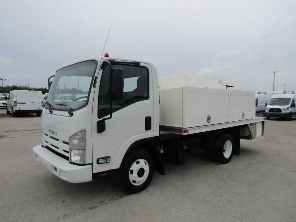 2011 Isuzu NPR-HD Aluminum Flat Bed Pest Control Utility Truck C for sale in Opa-Locka, FL – photo 2