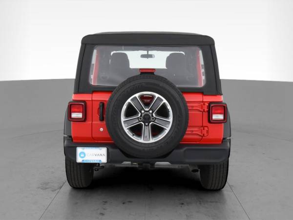 2020 Jeep Wrangler Unlimited Sport S Sport Utility 4D suv Red - -... for sale in Boston, MA – photo 9