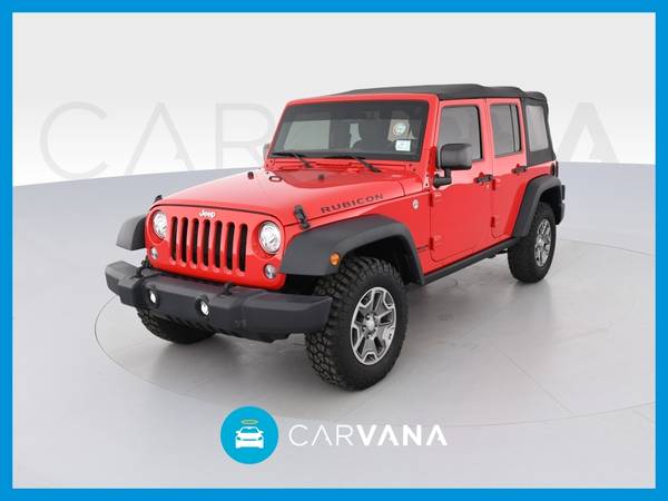 2017 Jeep Wrangler Unlimited Rubicon Sport Utility 4D suv Red for sale in Hickory, NC