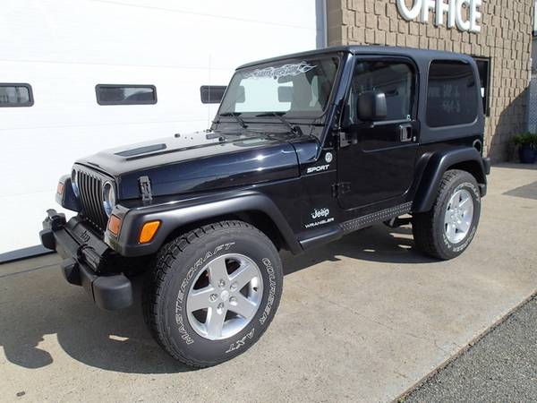 2005 Jeep Wrangler Sport 6 cyl, auto, Black, Hardtop, Alloys - cars... for sale in Chicopee, CT – photo 6