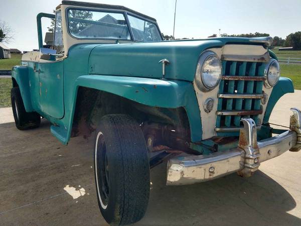 1950 Willy's Jeepster Rad Rod Yard Art Collectable Rare - cars &... for sale in Pottersville, MO – photo 10