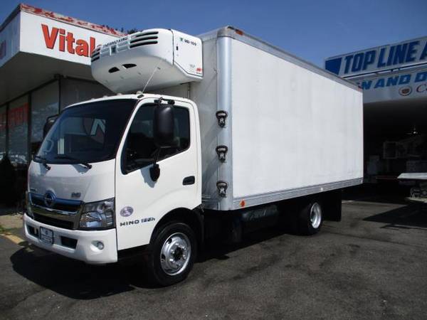 2014 Hino 195 18 REEFER BOX TRUCK ** HYBRID ** - cars & trucks - by... for sale in south amboy, VA – photo 3