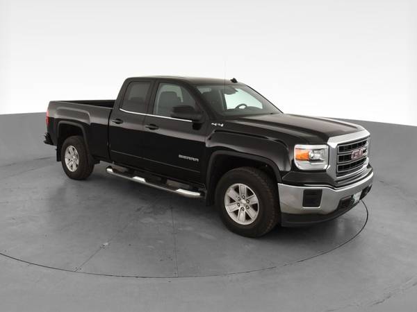 2014 GMC Sierra 1500 Double Cab SLE Pickup 4D 6 1/2 ft pickup Black... for sale in Erie, PA – photo 15