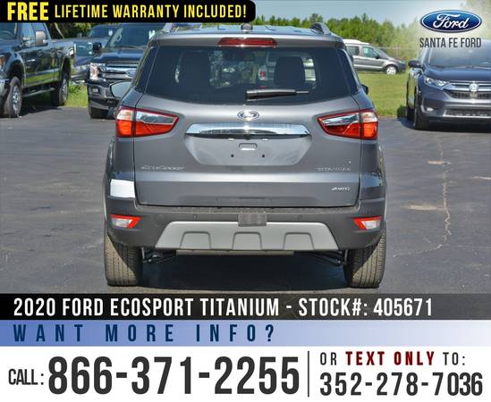 2020 FORD ECOSPORT TITANIUM *** SAVE Over $5,000 off MSRP! *** -... for sale in Alachua, FL – photo 6