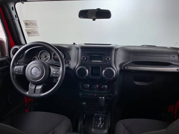 2015 Jeep Wrangler Unlimited Sport S SUV 4D suv Red - FINANCE ONLINE... for sale in Arlington, District Of Columbia – photo 22