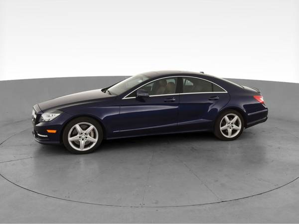 2014 Mercedes-Benz CLS-Class CLS 550 4MATIC Coupe 4D coupe Blue - -... for sale in Cambridge, MA – photo 4