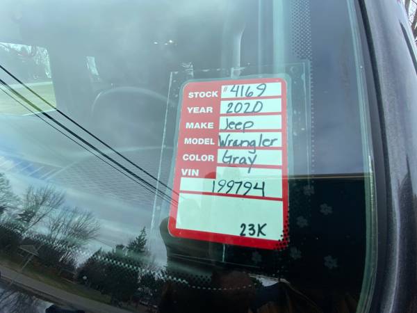 2020 Jeep Wrangler Sport FACTORY WARRANTY 24K MILES - cars & for sale in Swartz Creek,MI, MI – photo 21