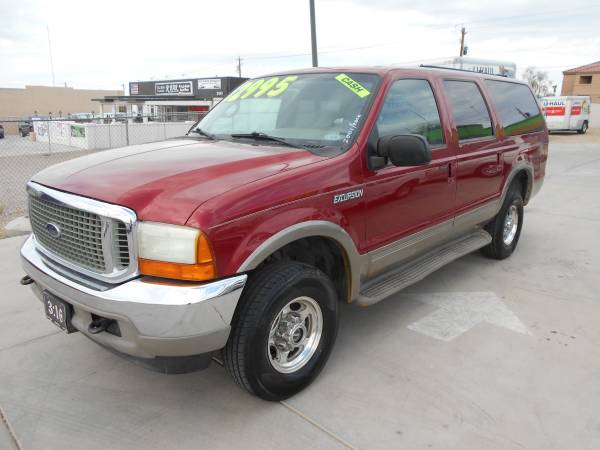 2001 FORD EXCURSION LIMITED 4X4 $2995 CASH/ALL FEES INCLUDED - cars... for sale in Lake Havasu City, AZ – photo 2