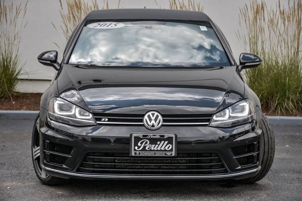 2015 VW Volkswagen Golf R hatchback Deep Black Pearl for sale in Downers Grove, IL – photo 4